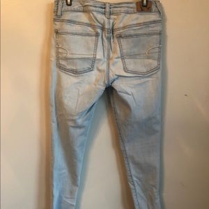 American eagle light wash jeans